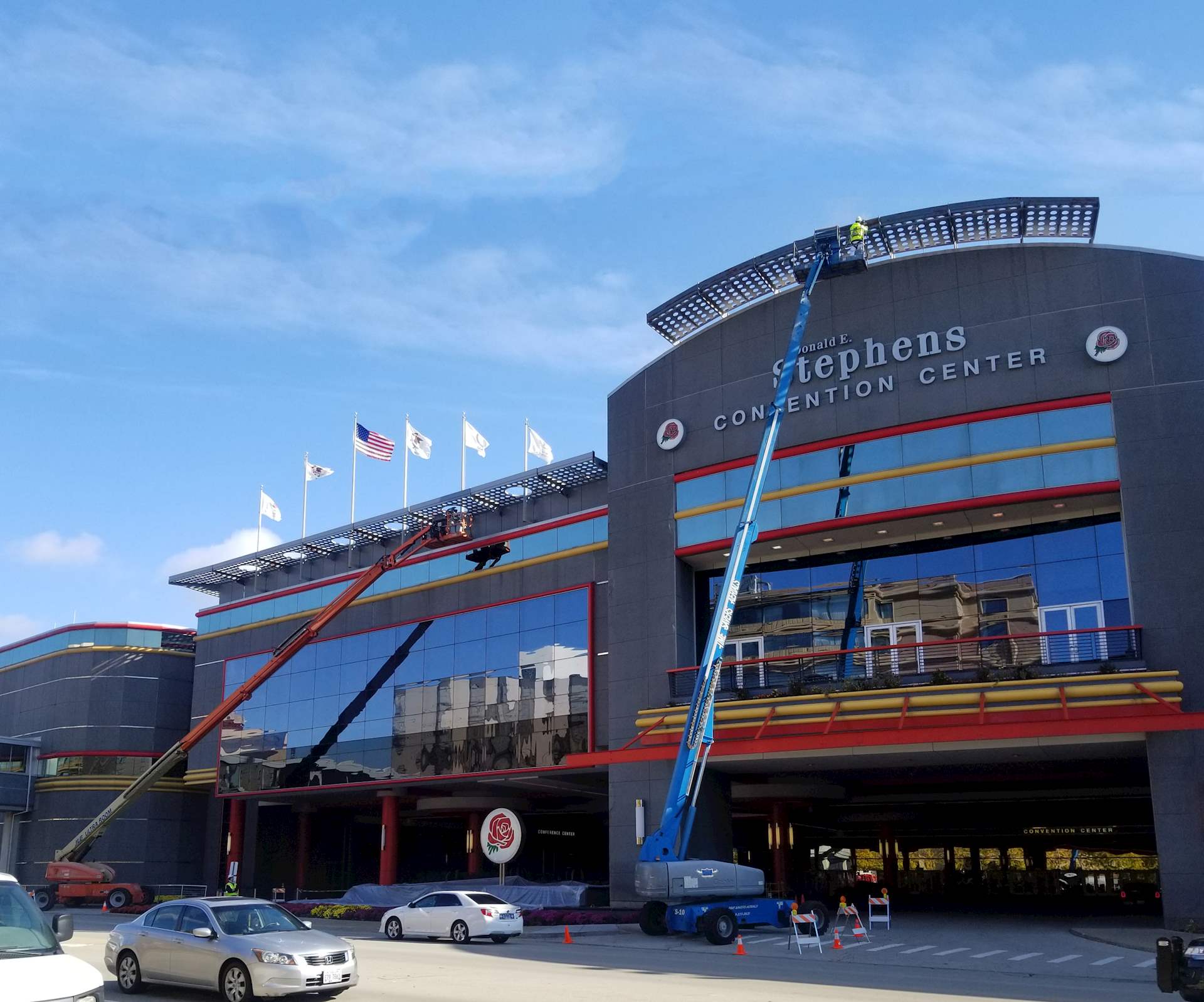 Stephens Convention Center Canopy